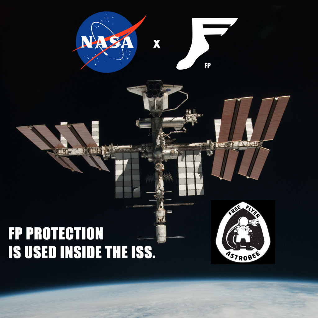FP protection on the NASA ISS Astrobee – Footprint Insole Technology Canada
